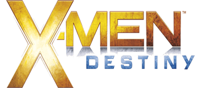X-Men: Destiny title screen for Wii